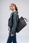 Lucky Bees 355 v2 Bolso Tote Gris y Negro